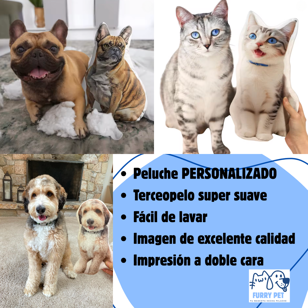 Tu Mascota hecha Peluche🐾